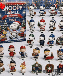 Snoopy Peanuts 75th Anniversary Christmas Advent Calendar 2026
