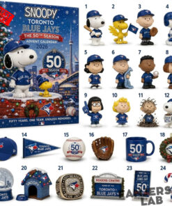 Snoopy Toronto Blue Jays The 50th Season Advent Calendar 2026