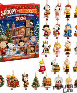 Snoopy x Burger King Christmas Advent Calendar 2026