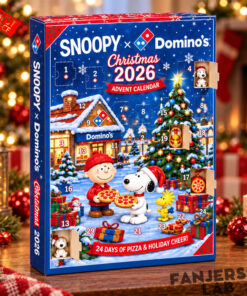 Snoopy x Domino’s Christmas 2026 Advent Calendar for Peanuts Fans