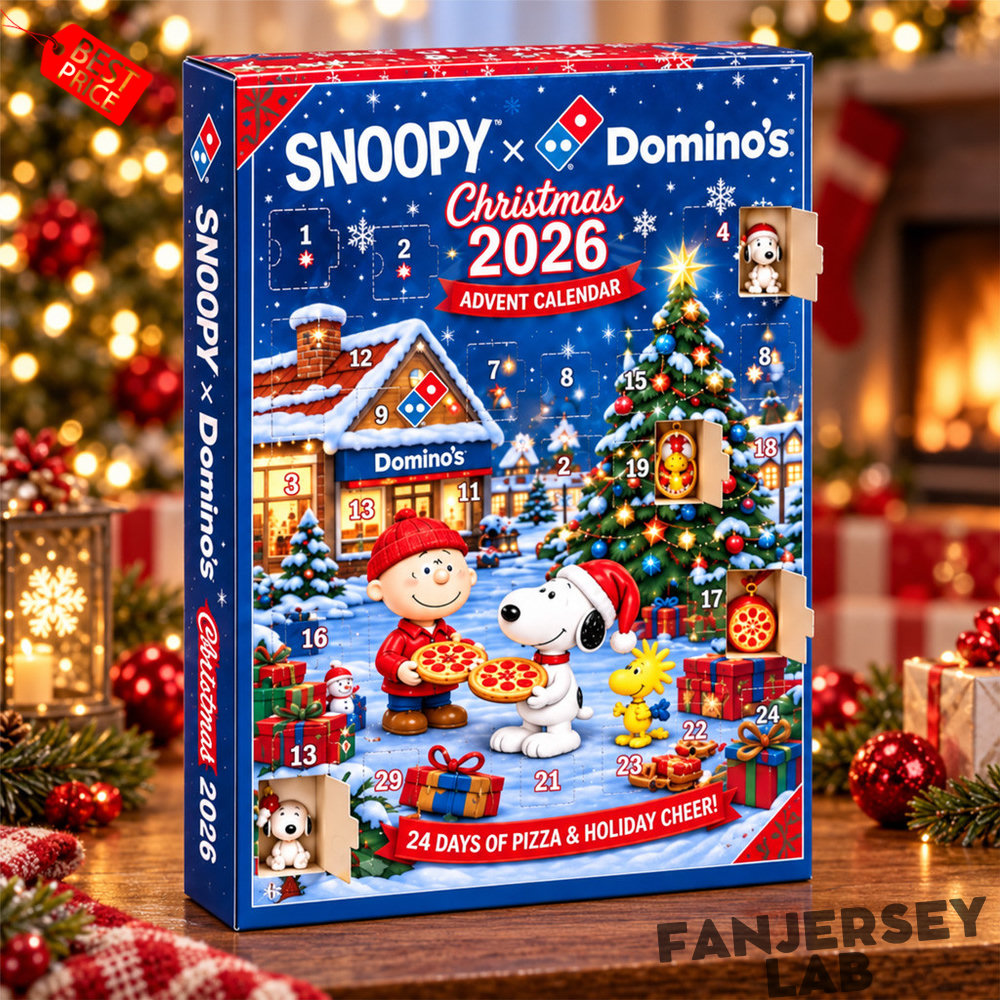 Snoopy x Domino’s Christmas 2026 Advent Calendar for Peanuts Fans Snoopy x Domino’s Christmas 2026 Advent Calendar for Peanuts Fans