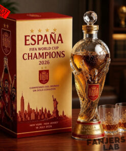 Spain World Cup 2026 Champions Whiskey Bottle Limited Edition
