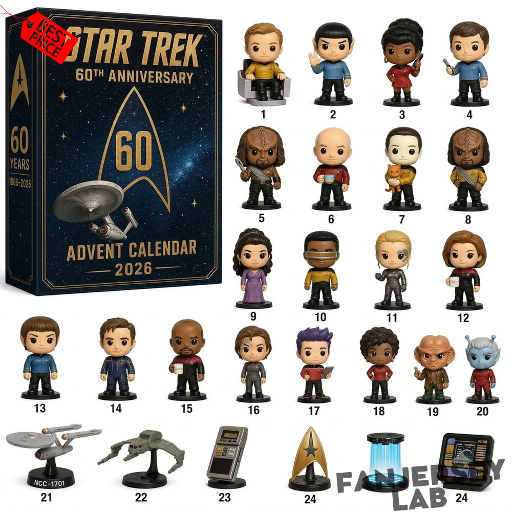 Star Trek 60th Anniversary Advent Calendar 2026 Star Trek 60th Anniversary Advent Calendar 2026