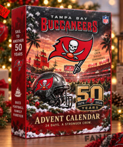 Tampa Bay Buccaneers 50th Anniversary 2026 Advent Calendar