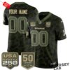 Tampa Bay Buccaneers 2026 Salute to Service Edition Custom Football Jersey