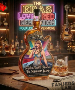 Taylor Swift’s Reserve The Midnights Blend Guitar-shaped Decanter