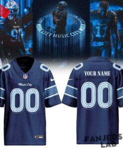 Tennessee Titans 2026 Rivalries Made in the Music City Custom Football Jersey