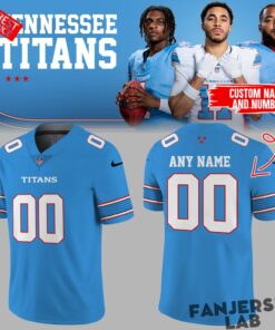 Tennessee Titans A New Chaptor Custom Football Jersey