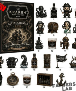 The Kraken Black Spiced Rum Advent Calendar 2026