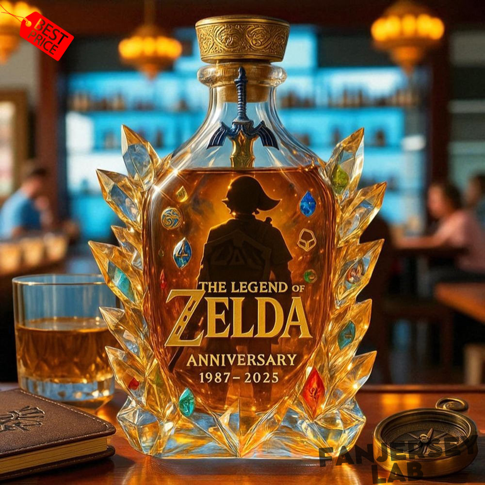 The Legend of Zelda 38th Anniversary Limited Edition Whiskey Bottle The Legend of Zelda 38th Anniversary Limited Edition Whiskey Bottle
