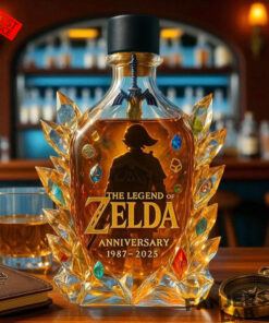 The Legend of Zelda 38th Anniversary Limited Edition Whiskey Bottle