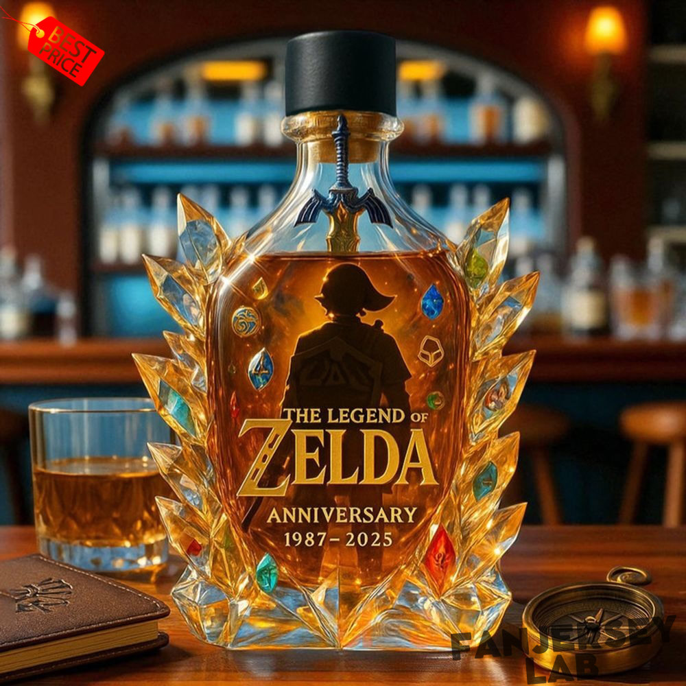 The Legend of Zelda 38th Anniversary Limited Edition Whiskey Bottle The Legend of Zelda 38th Anniversary Limited Edition Whiskey Bottle