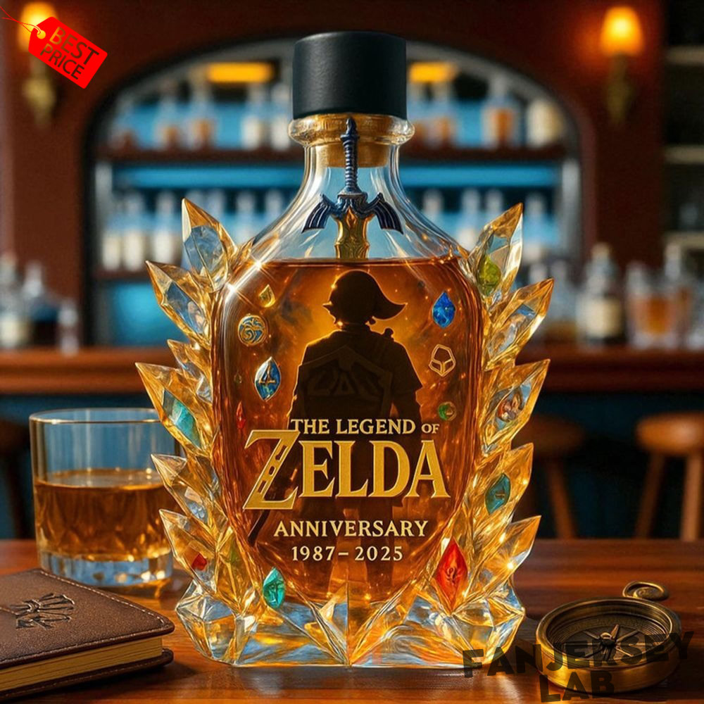 The Legend of Zelda 38th Anniversary Whiskey Bottle Limited Edition The Legend of Zelda 38th Anniversary Whiskey Bottle Limited Edition
