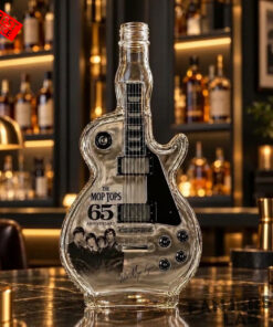 The Mop Tops 65th Anniversary Guitar-shaped Whiskey Decanter