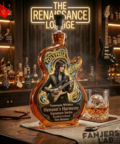 Tim Henson Polyphia Henson’s Harmony Guitar-shaped Whiskey Decanter