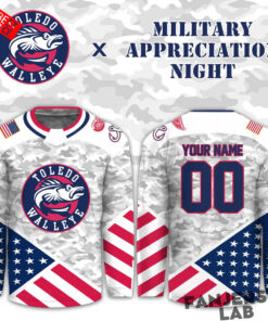 Toledo Walleye 2026 Military Appreciation Night Hockey Jersey