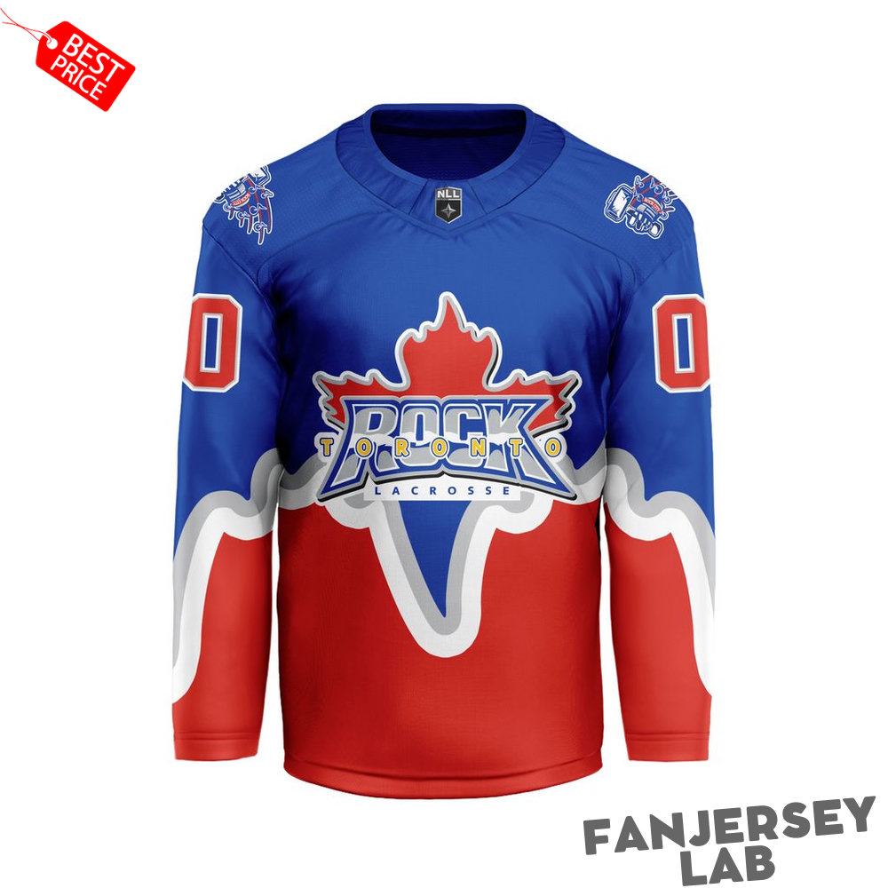 Toronto Rock Personalized Home Hockey Jersey Toronto Rock Personalized Home Hockey Jersey