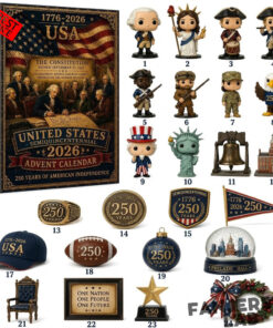 United States Semiquincentennial 250 Years Advent Calendar 2026