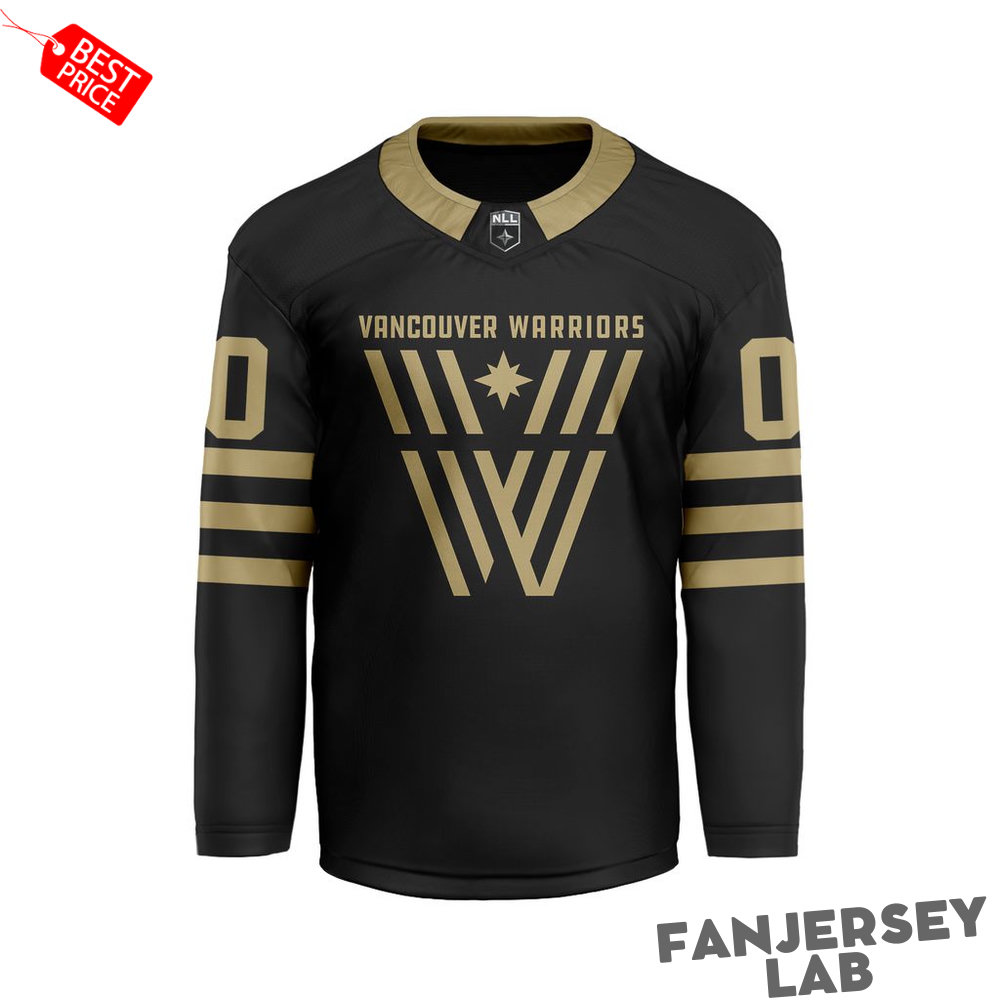 Vancouver Warriors Personalized White Hockey Jersey Vancouver Warriors Personalized White Hockey Jersey