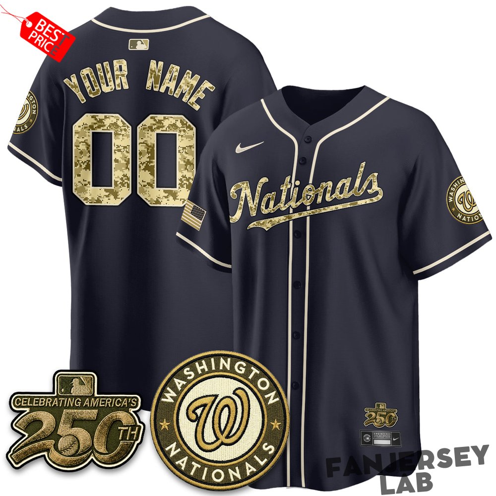 Washington Nationals Salute to Service 2026 Custom Baseball Jersey Washington Nationals Salute to Service 2026 Custom Baseball Jersey