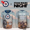 Vancouver Canucks Star Wars Night Custom Hockey Jersey