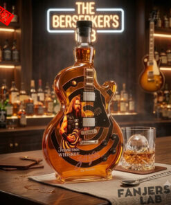Zakk Wylde Guitar Legends Whiskey Tennessee Guitar-shaped Decanter