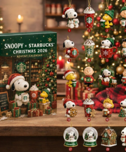 Starbucks x Peanuts Snoopy Christmas Advent Calendar 2026 Xmas Countdown Gifts Ideas