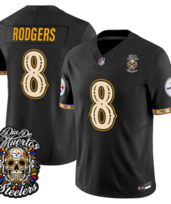 PIT Día de los Muertos Vapor Custom Football Jersey