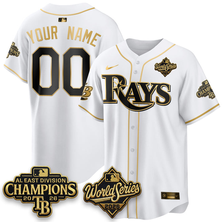 Limited Edition TB 2026 AL Champions Custom Football Jersey Limited Edition TB 2026 AL Champions Custom Football Jersey