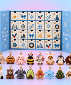 Limited Edition JELLYADVENT 24-DAY PLUSH Advent Calendar
