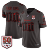 TB Skull 50 Seasons Limited Edition Custom Football Jersey