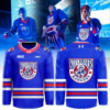 Kitchener Rangers 2026 Retro Night The Cowboy Rides Again Custom Hockey Jersey (Copy)