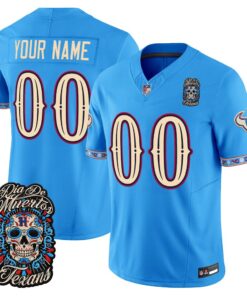 Día de los Muertos Limited Custom Football Jersey