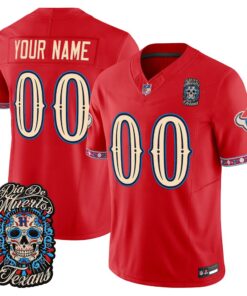Día de los Muertos Limited Custom Football Jersey