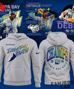 Tampa Bay Rays 2026 AL East Division Champions Road Hoodie