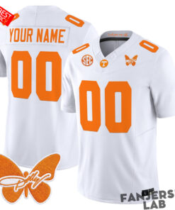 Tennessee Volunteers x Dolly Parton Patch Custom Football Jersey