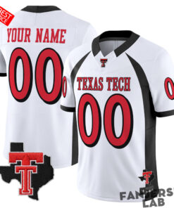 Texas Tech Red Raiders Throwback Custom Football Jersey – Texas Patch