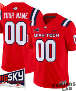 Utah Tech Trailblazers 2026 Custom Football Jersey
