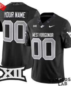 West Virginia Mountaineers 2026 Custom Football Jersey