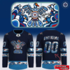 San Jose Barracuda Oktoberfest Custom Hockey Jersey