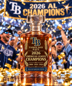 TB Rays 2026 American League Champions Decanter