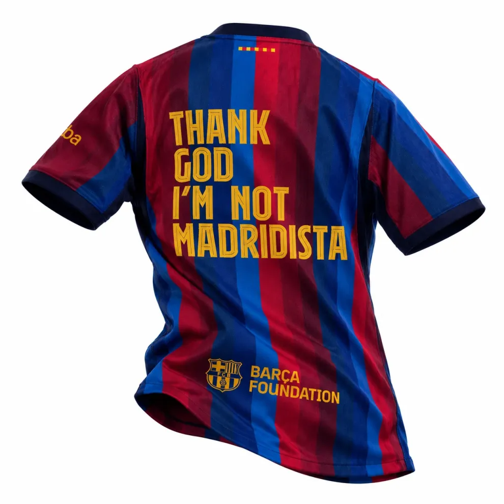 THANKS GOD I’M NOT MADRIDISTA Custom Fan Jersey THANKS GOD I’M NOT MADRIDISTA Custom Fan Jersey