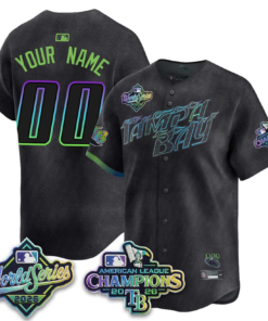 Limited Edition TB 2026 AL Champions Custom Football Jersey