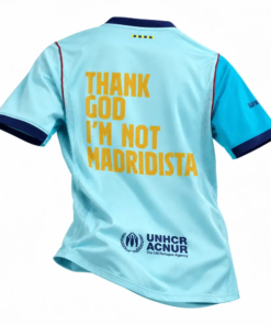 THANKS GOD I’M NOT MADRIDISTA Custom Fan Jersey