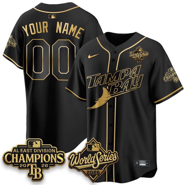 Limited Edition TB 2026 AL Champions Custom Football Jersey Limited Edition TB 2026 AL Champions Custom Football Jersey