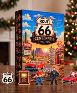 Limited Edition Route 66 Centennial 1926–2026 Christmas Advent Calendar