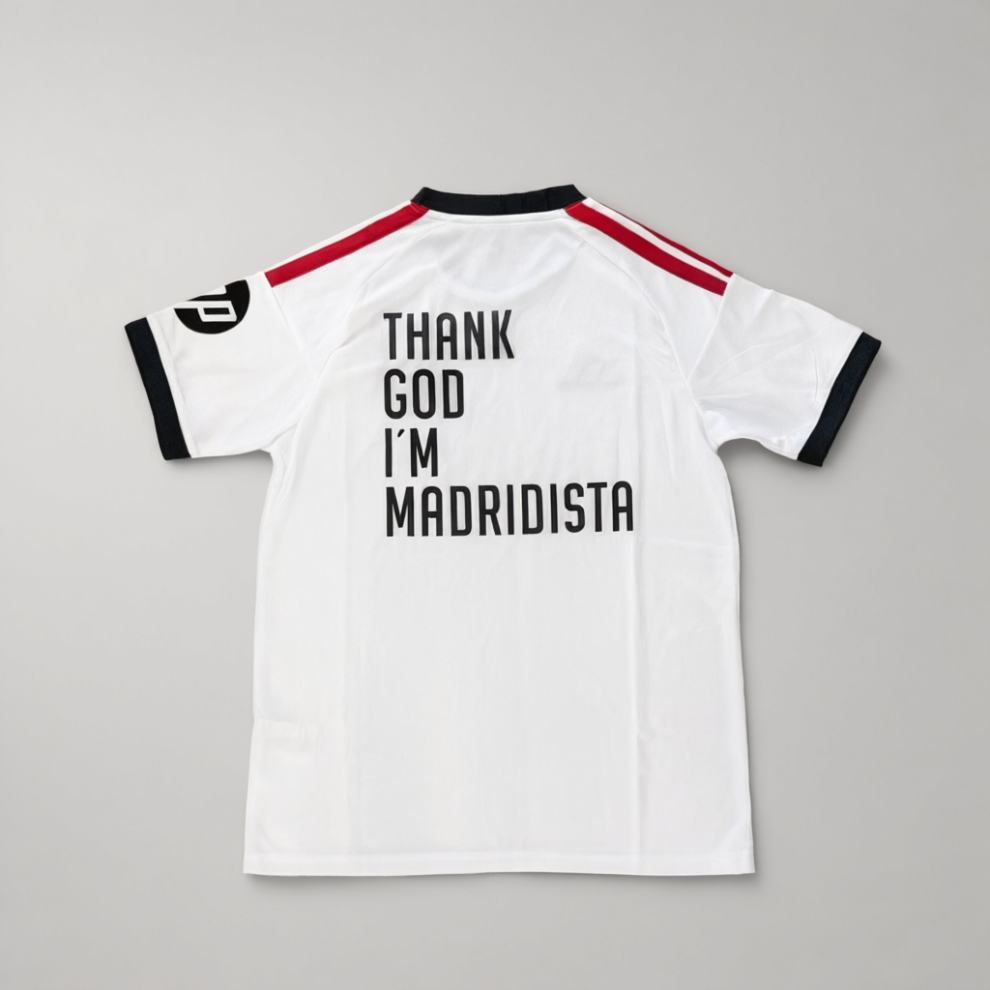 THANK GOD I’M MADRIDISTA Fan Jersey THANK GOD I’M MADRIDISTA Fan Jersey