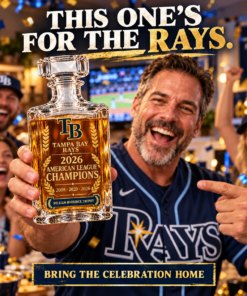 TB Rays 2026 American League Champions Decanter